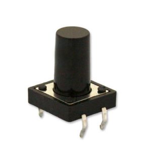 Кнопка тактова 12х12, висота 12 мм kfc-12x12-12h