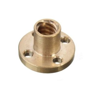 Гайка для трапецеїдального гвинта з кроком 2мм