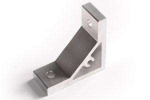 Алюмінієвий кут 90 градусів для верстатного профілю 20х20