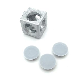 Кутовий з'єднувач для верстатного профілю 2020