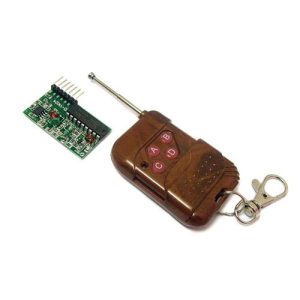 4-КАНАЛЬНИЙ БЕЗДРОТОВИЙ РАДІОМОДУЛЬ 2262/2272 КЛЮЧ, ПУЛЬТ ДУ, ARDUINO