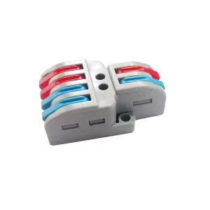 Клема-спліттер TL-422 з важелями на 2+4 контакти