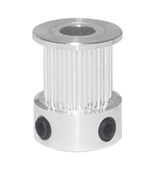 Шків зубчастий GT2 H=15мм d=10мм D=28мм 15 зубів