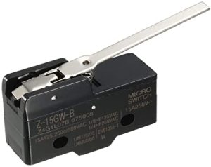 Мікроперемикач промисловий кінцевий (важіль) Z-15GW-B