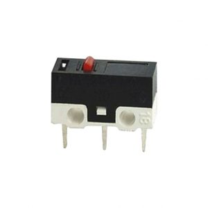 Мікроперемикач KW10-Z0P з кнопкою, 3 контакти