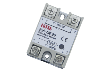 Однофазне твердотільне реле SSR-100DD 100A DC-DC