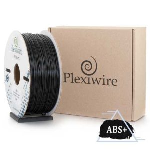 ABS+ пластик Plexiwire 1.75мм Чорний - 100 метрів