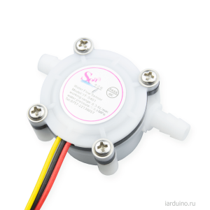 Датчик витрати води 0.3 – 6л. / хв. для Arduino YF-S401