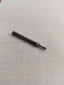 Фреза спіральна однозахідна 2A1Lx3.17x38L (1зуб ЧПУ)