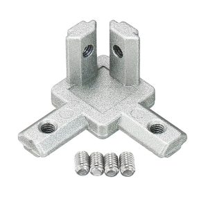 Кутовий з'єднувач для верстатного профілю 2020