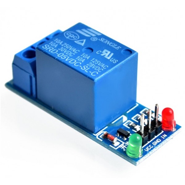 Relay_module_1channel_5V_1-600x600 Реле модуль 1 канал с опторазвязкой