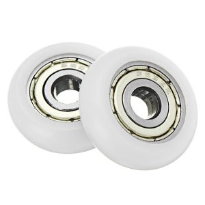 Ролик для верстатного профілю 2020 3030 - білий