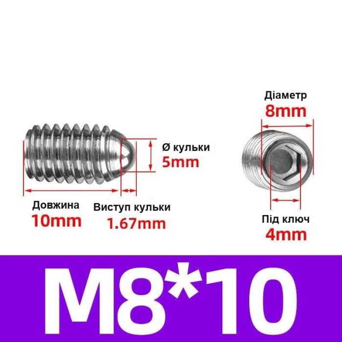 plunger-ball-m8-10 Плунжер кульковий гвинтовий М8 - 10 мм